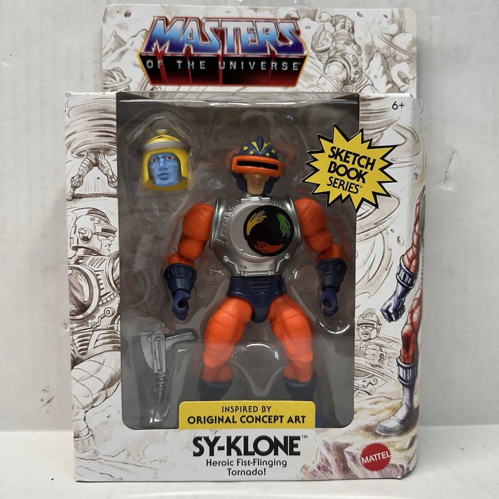 Masters of the Universe Origins Action Figures Sketchbook Series Sy-Klone‎ 5.5"